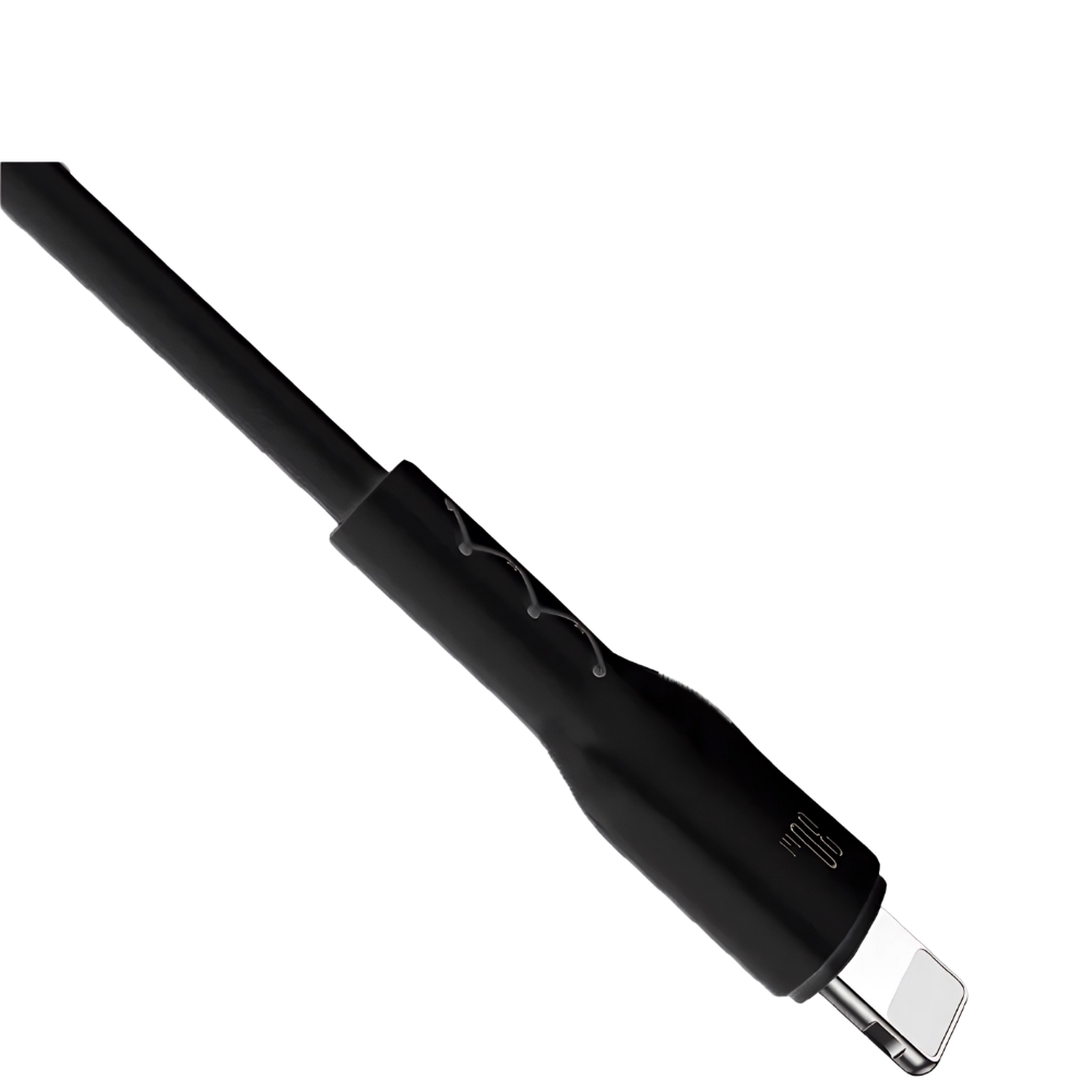 _كابل شحن جوي روم Type-C إلى Lightning – بطول ١ متر – أسود (SA26-CL3) (1) _كابل شحن جوي روم Type-C إلى Lightning – بطول ١ متر – أسود (SA26-CL3) (1)