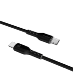 _كابل شحن جوي روم Type-C إلى Lightning – بطول ١ متر – أسود (SA26-CL3) (2)