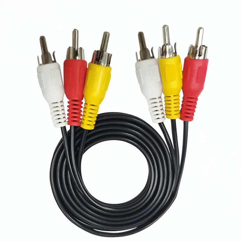 كابل صوت لافا ٣×٣ بطول ٣ أمتار – جودة عالية لنقل الصوت النقي – LAVA 3*3-3M