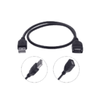 كابل كينديكس تمديد _USB_ ذكر إلى ذكر 1.5 متر_ – رمادي (2)