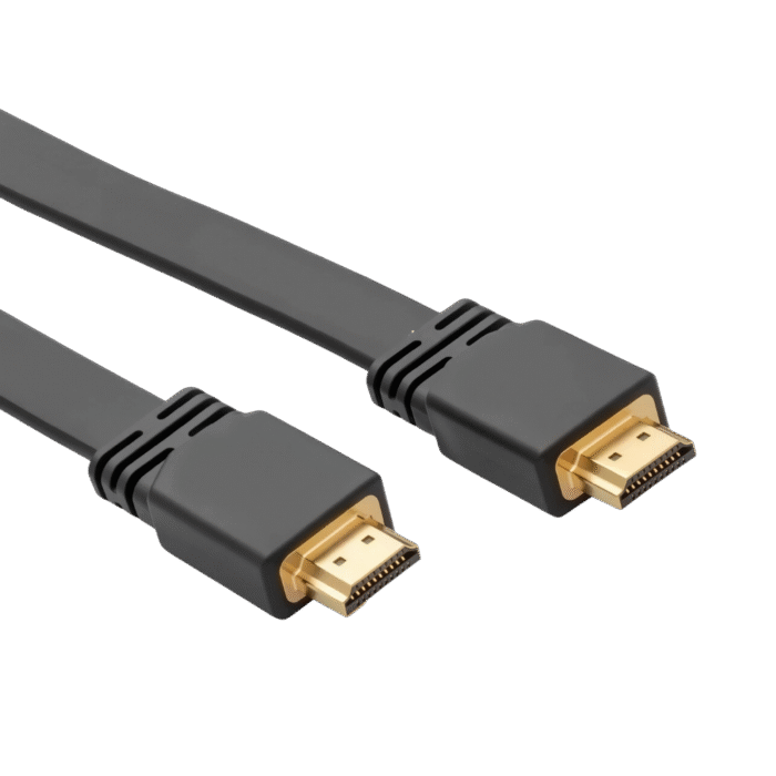 كابل لافا HDMI فلات بتغليف كرتوني – طول 10 متر – جودة عالية لنقل الصوت والصورة