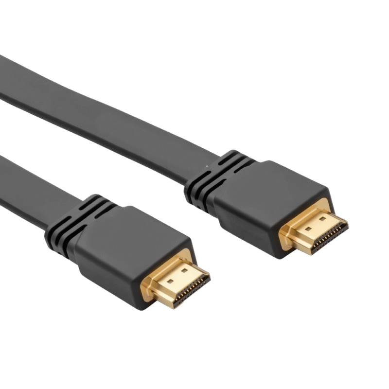 كابل لافا HDMI فلات بتغليف كرتوني – طول 10 متر – جودة عالية لنقل الصوت والصورة