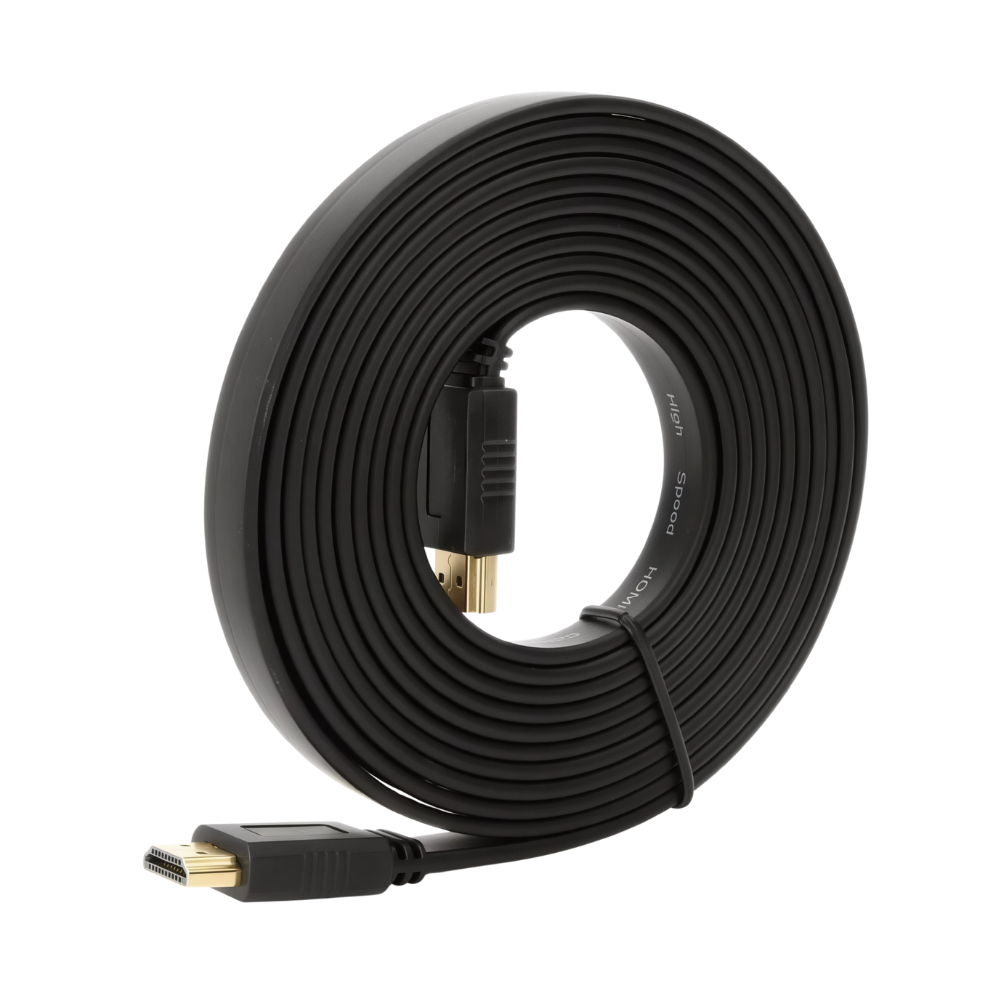 _كابل لافا (HDMI) فلات بطول 20 متر – جودة فائقة لنقل الصوت والصورة بدقة _4K_ _كابل لافا (HDMI) فلات بطول 20 متر – جودة فائقة لنقل الصوت والصورة بدقة _4K_