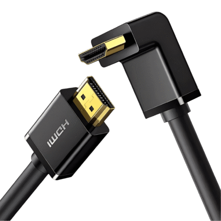 _كابل لافا _HDMI_ 4K_ بتصميم _L-Shape_ بطول _٣ أمتار_ – جودة فائقة لنقل الصوت والصورة