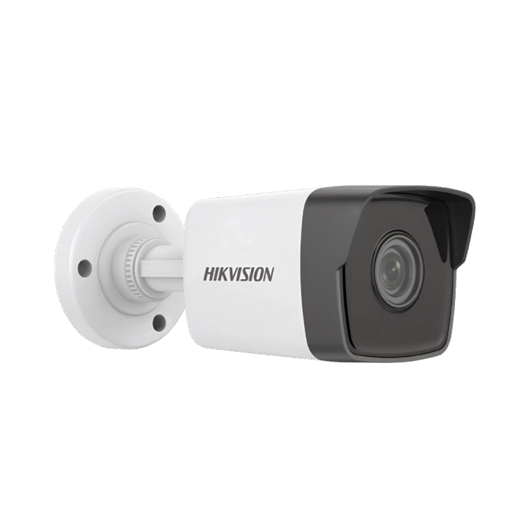 كاميرا مراقبة خارجية Hikvision بدقة 4 ميجابكسل – رؤية ليلية وعدسة 4 مم بتقنية IP – DS-2CD1043G0-I