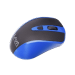 كيبورد وماوس لاسلكي لافا متعدد الوسائط – مقاوم للماء – تصميم مريح – أسود و أزرق (ST-300) (1)