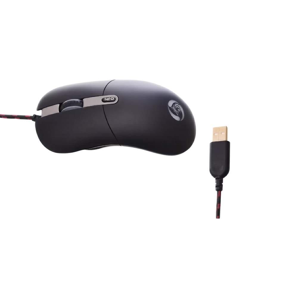 ماوس ألعاب سلكي USB – إضاءة RGB – تصميم مريح ودقة عالية (Liong X7 Plus) (2)
