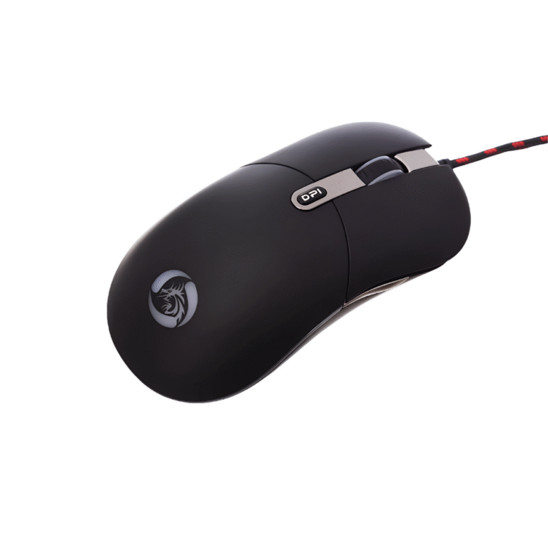 ماوس ألعاب سلكي USB – إضاءة RGB – تصميم مريح ودقة عالية (Liong X7 Plus)