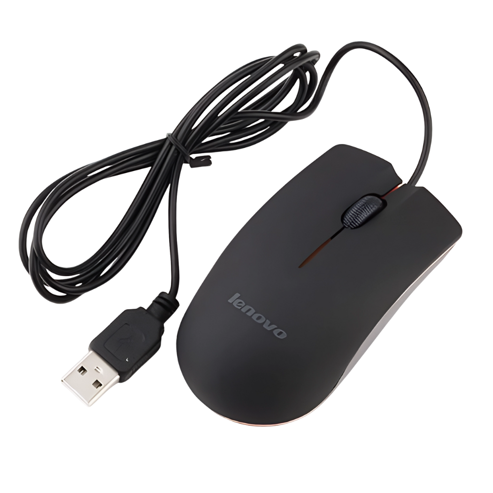 ماوس لينوفو بصري سلكي بمنفذ USB – تصميم مريح صغير الحجم – دقة عالية (M20 ) (1) ماوس لينوفو بصري سلكي بمنفذ USB – تصميم مريح صغير الحجم – دقة عالية (M20 ) (1)