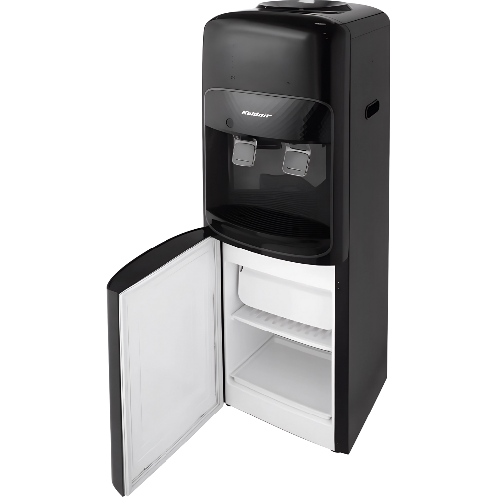 مبرد مياه كولدير 2 حنفية -550 وات بارد وساخن -مزود بثلاجة أسود (KWD-AF3.1) (2) مبرد مياه كولدير 2 حنفية -550 وات بارد وساخن -مزود بثلاجة أسود (KWD-AF3.1) (2)