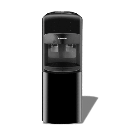 مبرد مياه كولدير 2 حنفية -550 وات بارد وساخن -مزود بثلاجة أسود (KWD-AF3.1)