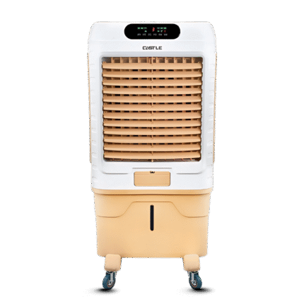 مبرد هواء كاسل ديچيتال، ٣ سرعات، سعة ٨٥ لتر، لون أبيض × بيج (AC1085TR)