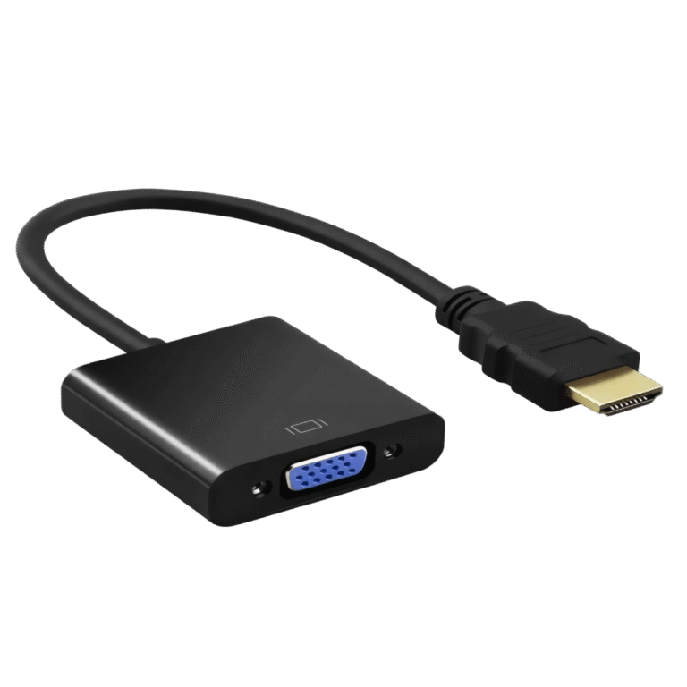 _محول HDMI إلى VGA مع الصوت وصلة تحويل فيديو HDMI إلى VGA