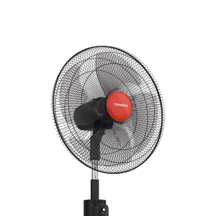 مروحة ستاند تورنيدو 18 بوصة - 4 ريش أسودx أحمر (TSF-18MB) (1)