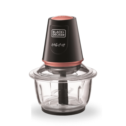 _ مفرمة بلاك+ديكر – _400_ وات – وعاء زجاجي – أسود (GC430-B5)