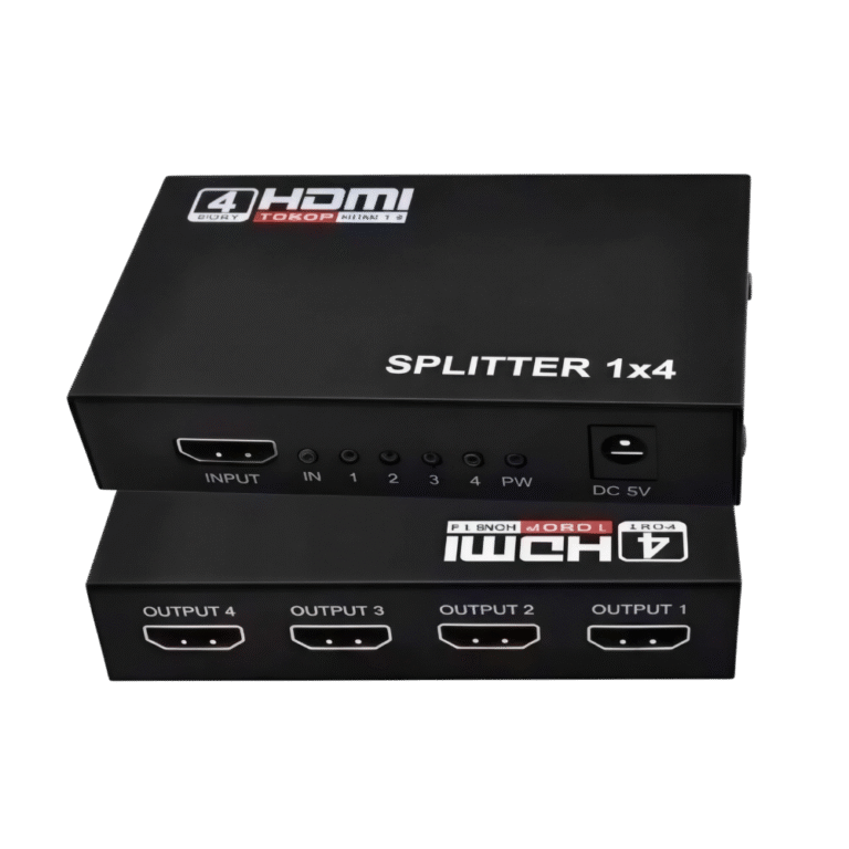مقسّم HDMI I ROCK – أربع مخارج 4K موزّع إشارات HDMI