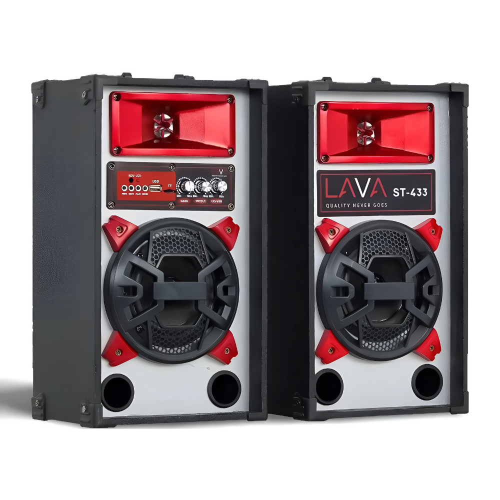 مكبر صوت لافا Lava ST-433 بلوتوث – سبيكر محمول – صوت قوي وواضح – تصميم أنيق (1) مكبر صوت لافا Lava ST-433 بلوتوث – سبيكر محمول – صوت قوي وواضح – تصميم أنيق