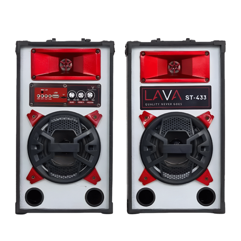 مكبر صوت لافا Lava ST-433 بلوتوث – سبيكر محمول – صوت قوي وواضح – تصميم أنيق