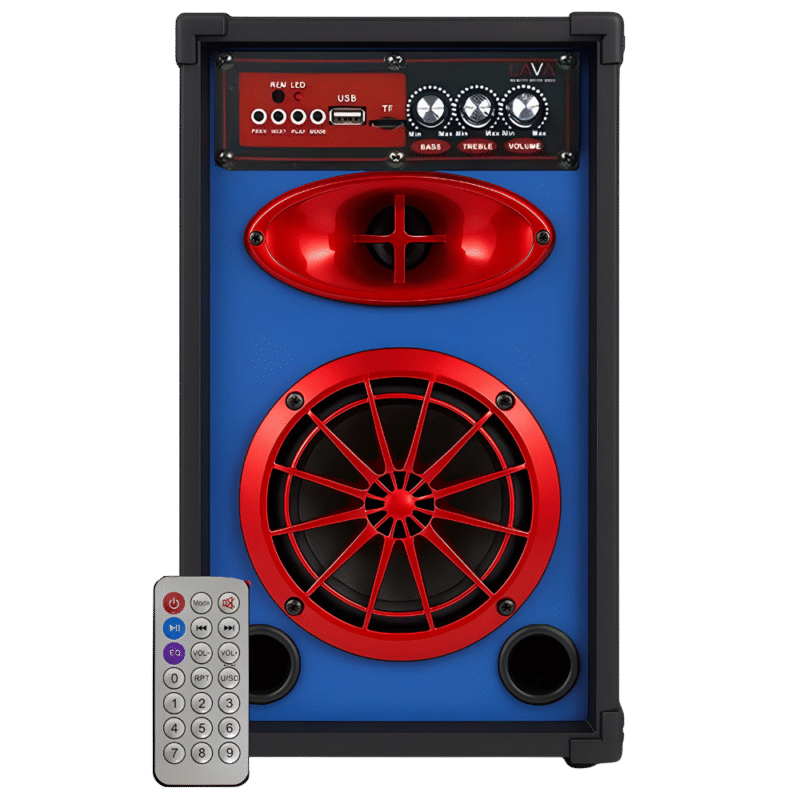 مكبر صوت لافا ST-107 – بلوتوث وسلكي – مزود براديو – صوت قوي وواضح