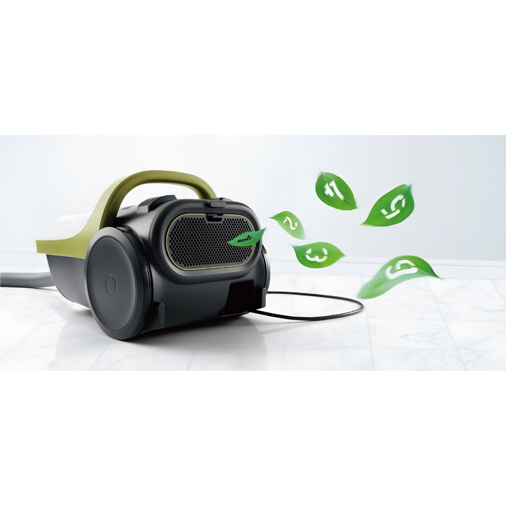 مكنسة باناسونيك بدون كيس – فلترة 6 طبقات لتنقية الهواء النظيف – 2000 وات – MC-CL603 (7)