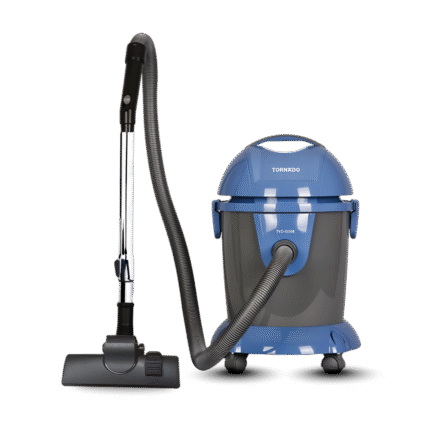 مكنسة برميلية تورنيدو 1200 وات أزرق × رمادي أو أحمر × رمادي TVC-1200B
