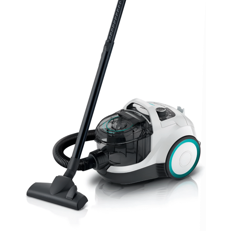 مكنسة بوش بدون كيس – سلسلة 4 ProHygienic – تنظيف صحي وقوي – BGS21WHYG