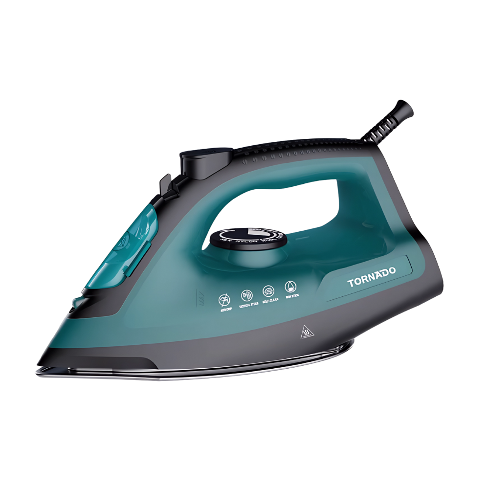 _مكواة بخار تورنيدو 2000 وات- قاعدة سيراميك - اخضر داكن(TST-SE2000) _مكواة بخار تورنيدو 2000 وات- قاعدة سيراميك - اخضر داكن(TST-SE2000)