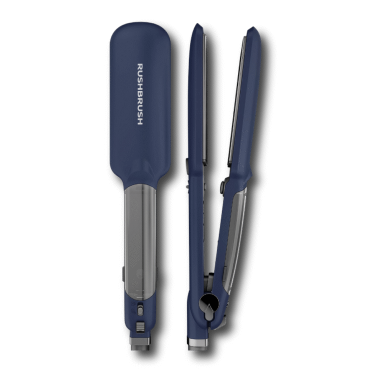 مكواة فرد الشعر راش براش بالبخار – ألواح سيراميك تورمالين عريضة