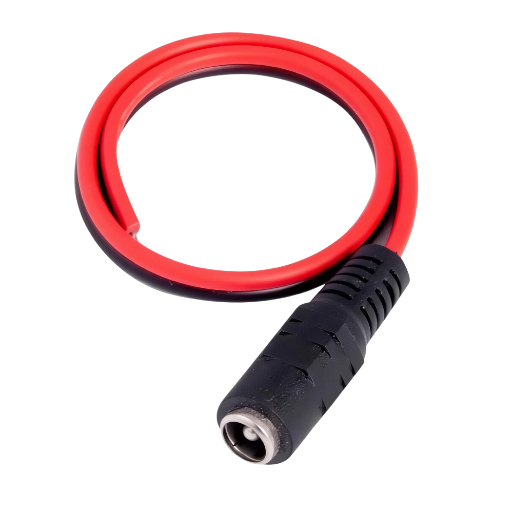 موصل طاقة تيار مستمر + كابل أنثى وصلة DC Power Female Connector موصل طاقة تيار مستمر + كابل أنثى وصلة DC Power Female Connector