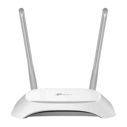 نقطة وصول لاسلكية من تي بي لينك – سرعة ‎300Mbps‎، هوائي مزدوج، وضع مكرر وموجّه – TL-WA840N