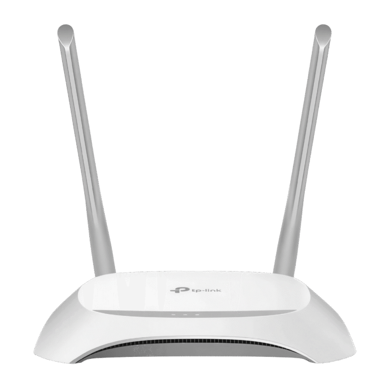 نقطة وصول لاسلكية من تي بي لينك – سرعة 300Mbps، هوائي مزدوج، وضع مكرر وموجّه – TL-WA840N