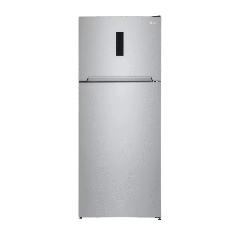 ثلاجة إل جي 401 لتر فريزر علوي متعدد التدفق – لون فضي – موفرة للطاقة – GTF402SSAN