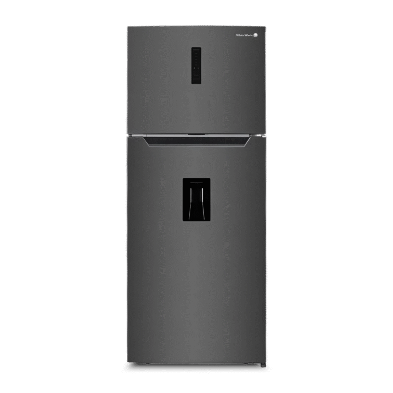 ثلاجة وايت ويل 430 لتر إنفرتر بابين بموزع مياه ستانلس ستيل – WR-4385-HSSX