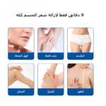 جهاز إزالة الشعر بالليزر المنزلي كينسي بيوتي T16 – لون أزرق – عدسة HR