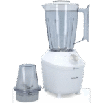 خلاط فيليبس 600 وات – سلسلة 3000 – موديل HR2191/20 – أبيض بشفافية