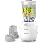 خلاط فيليبس 600 وات – سلسلة 3000 – موديل HR2191/20 – أبيض بشفافية