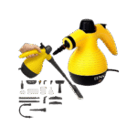 دينكس DX2911 — منظف بخار محمول ١٢٠٠ وات — ضغط ٣٠٠ كيلو باسكال — خزان ٣٥٠ مل — متعدد الاستخدامات ١٤ في ١