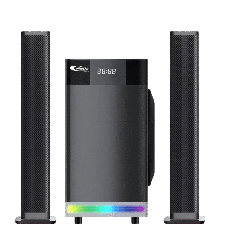 سماعات صب ووفر الاسكا ديجيتال بلوتوث وUSB ريموت كنترول (TK-2022)