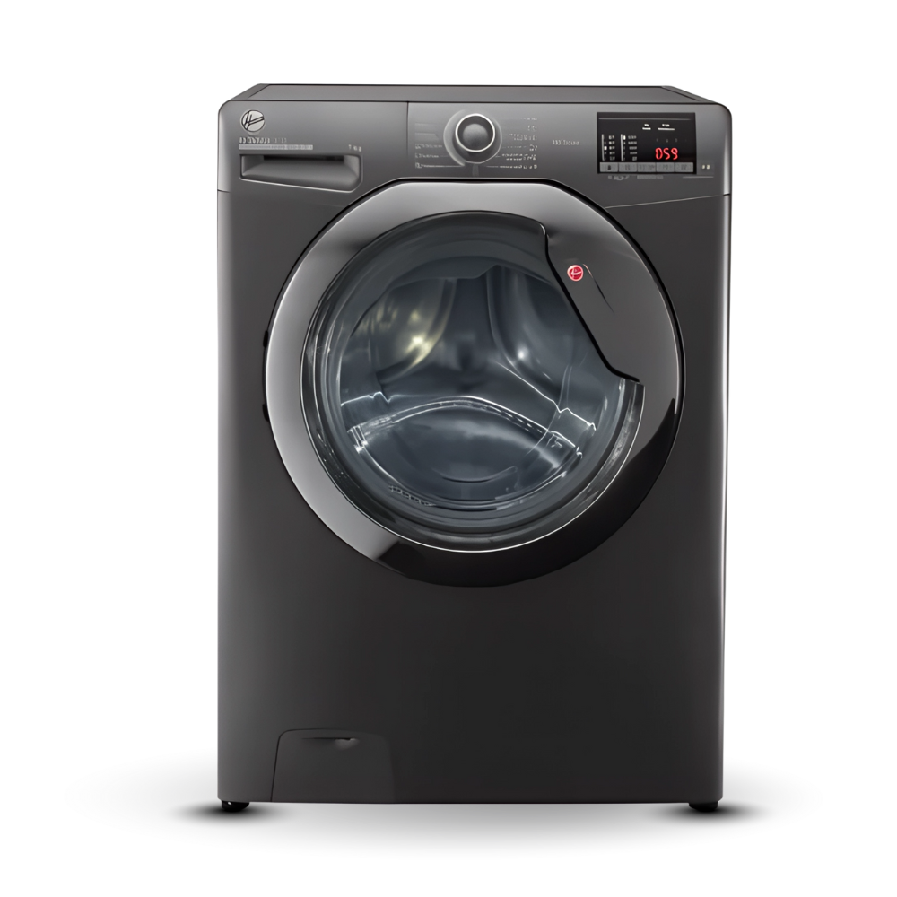 غسالة هوفر أوتوماتيك بالكامل – سعة ٧ كجم – لون فضي – سرعة دوران عالية – موديل H3WS173DC3R-ELA (1) غسالة هوفر أوتوماتيك بالكامل – سعة ٧ كجم – لون فضي – سرعة دوران عالية – موديل H3WS173DC3R-ELA