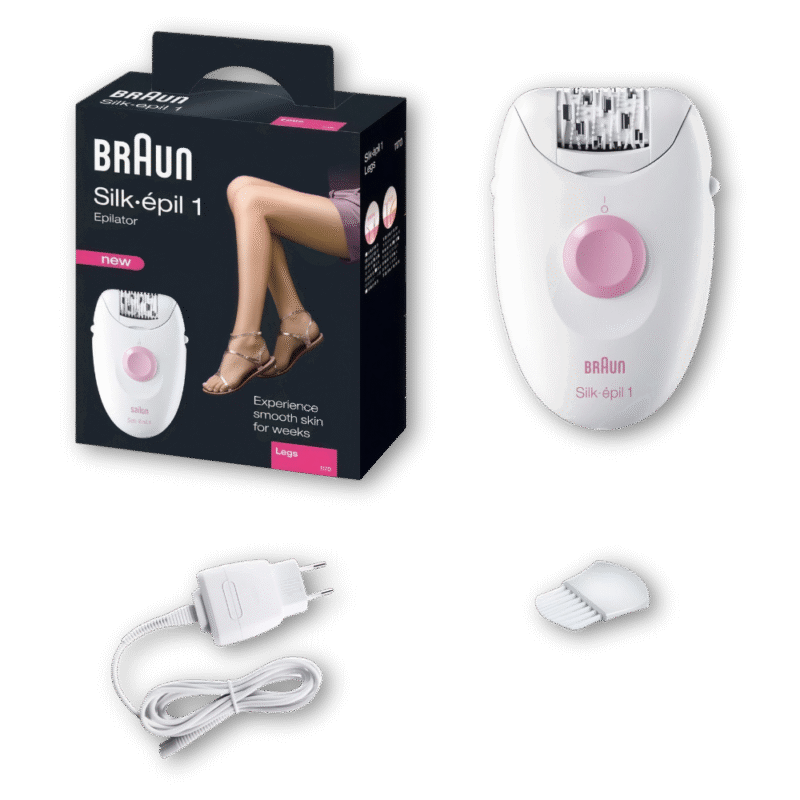 ماكينة براون سيلك آبيل ١ – موديل 1170 – لإزالة الشعر بفعالية عالية – SE 1170