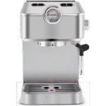 ماكينة صنع رغوة الحليب كوفي آرت من كراكا – ضغط 20 بار – لتحضير الإسبريسو – سعة 1.5 لتر – لون إنوكس – موديل 1101