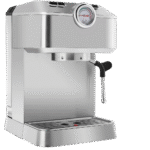 ماكينة صنع رغوة الحليب كوفي آرت من كراكا – ضغط 20 بار – لتحضير الإسبريسو – سعة 1.5 لتر – لون إنوكس – موديل 1101