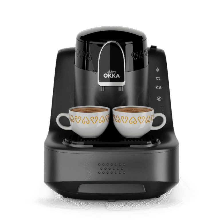 ماكينة قهوة تركية أوتوماتيكية Arzum OKKA ELIT – لون رمادي – موديل OK0040-17
