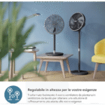 مروحة فيليبس الذكية Silent Wings – هادئة جدًا 19 ديسيبل – 2 في 1 – CX3550/01