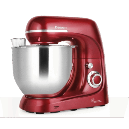 خلاط عجينة ديكسون – 1100 واط – وعاء 5.3 لتر – أحمر – DDM-56R