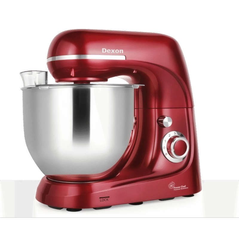 خلاط عجينة ديكسون – 1100 واط – وعاء 5.3 لتر – أحمر – DDM-56R