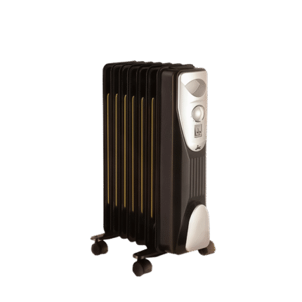 دفاية زيت جاك 7 ريش – 1200 وات – أسود – NGH-327B