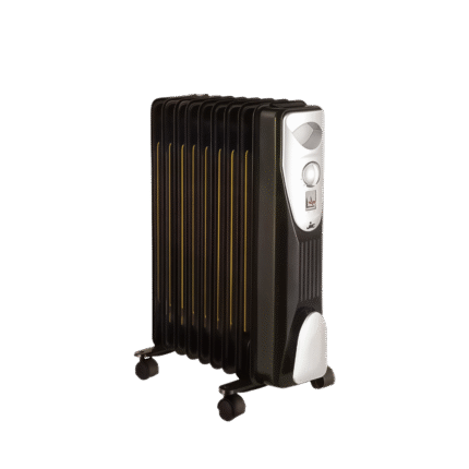 دفاية زيت جاك 9 ريشة بمروحة – 1500 وات – أسود – NGH-329B