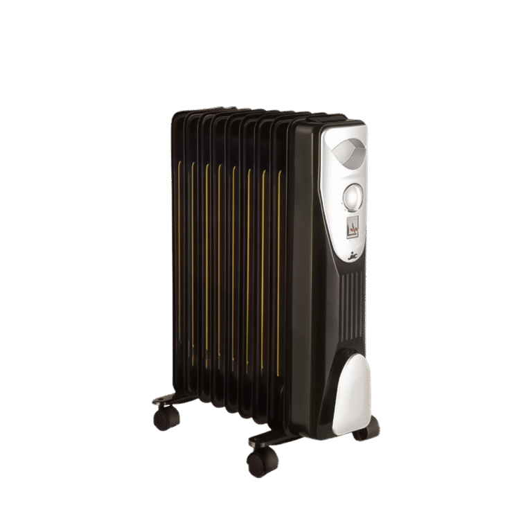 دفاية زيت جاك 9 ريشة بمروحة – 1500 وات – أسود – NGH-329B