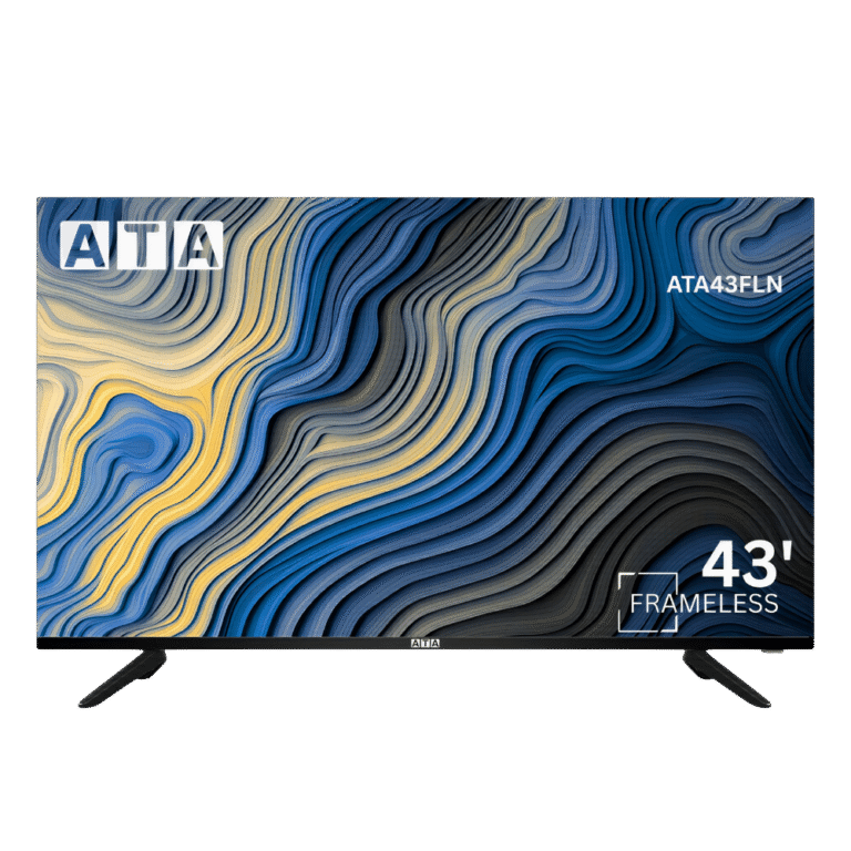 شاشة ATA ‎43‎ بوصة FHD LED عادية بدون فريم – ATA43FLN